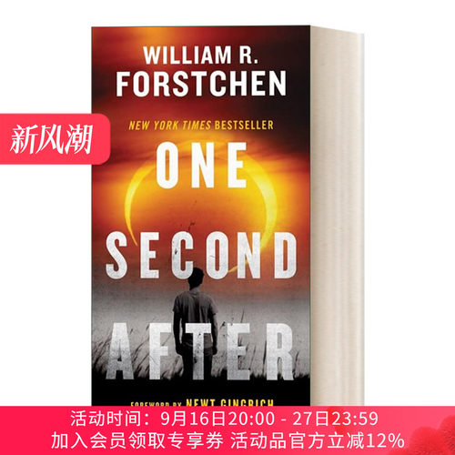 一秒之后 英文原版 One Second After 末日启示录 英文版 进口英语原版书籍