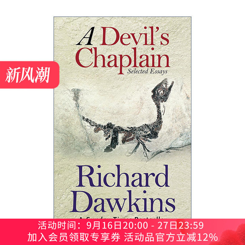 英文原版 A Devil's Chaplain 魔鬼的牧师 关于希望 谎言 科学和爱的思考 Richard Dawkins 英文版 进口英语原版书籍