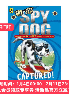 英文原版 Spy Dog: Captured! 狗狗特工2 Andrew Cope畅销动物冒险小说 英文版 进口英语原版书籍