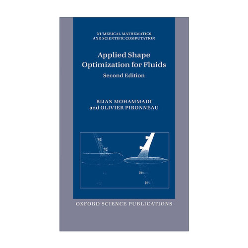 现货 英文原版 Applied Shape Optimization for Fluids 流体的应用形状优化 精装 英文版 进口英语原版书籍