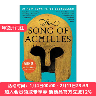 阿基里斯之歌 英文原版小说 The Song of Achilles 2012年英国柑橘文学奖 英文版 进口英语原版书籍