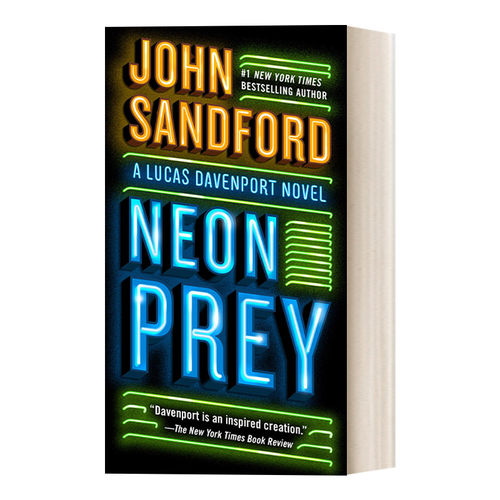 英文原版小说 Neon Prey The Prey Series 29 猎物系列29 霓虹猎物 惊悚悬疑犯罪推理小说 John Sandford 英文版 进口英语原版书籍
