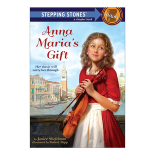 书籍 进口英语原版 Book Anna Maria 安娜玛丽亚 Gift 英文版 英文原版 Stepping 礼物 Stone