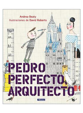 原版 Pedro Perfecto arquitecto Iggy Peck Architect 乔伊想当建筑师 西班牙语版 儿童精装绘本 安德里亚·贝蒂 进口原版书籍