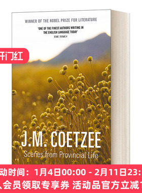 外省生活场景 英文原版 Scenes from Provincial Life J M 库切 诺贝尔文学奖得主 英文版 进口英语原版书籍