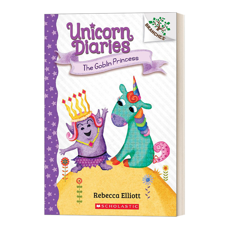 英文原版 Unicorn Diaries 4 The Goblin Princess 独角兽日记4 学乐大树系列儿童趣味漫画章节书 英文版 进口英语原版书籍