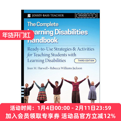 英文原版 The Complete Learning Disabilities Handbook 学习障碍手册 学习障碍学生的教学策略与活动 英文版 进口英语原版书籍