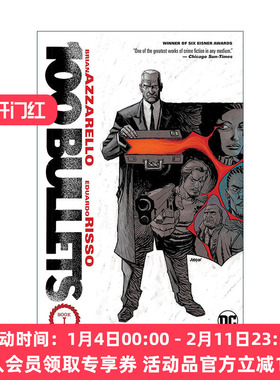 英文原版 100 Bullets Book One 100颗子弹 卷一 2024新版 DC漫画 布莱恩·阿扎瑞罗 英文版 进口英语原版书籍