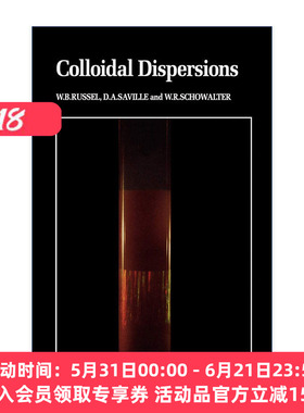 现货 胶态分散体  英文原版 Colloidal Dispersions 剑桥力学专著系列 英文版 进口英语原版书籍