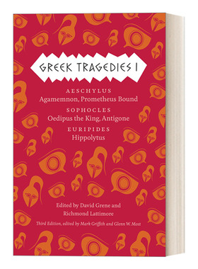 英文原版 Greek Tragedies 1 Aeschylus 希腊悲剧1 埃斯库罗斯 索福柯勒斯 安提戈涅 Mark Griffith 英文版 进口英语原版书籍
