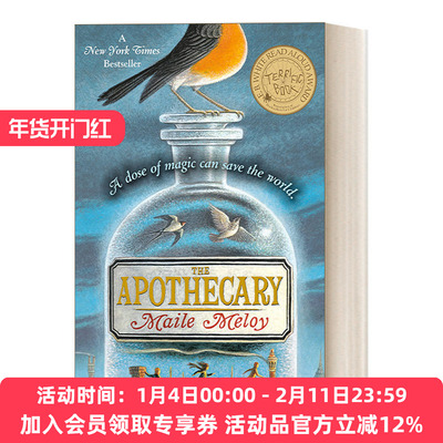 英文原版 The Apothecary The Apothecary Series 01 药剂师系列01 药剂师 儿童奇幻动作冒险历史小说 英文版 进口英语原版书籍