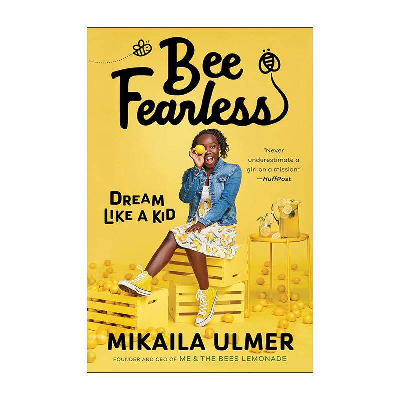 英文原版 Bee Fearless 无所畏惧的蜜蜂 像孩子一样做梦 米凯拉·乌尔墨商业传记 儿童精装科普百科 英文版 进口英语原版书籍