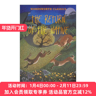 英文原版 The Return Of The Native 还乡 托马斯·哈代 Wordsworth经典文学系列 英文版 进口英语原版书籍