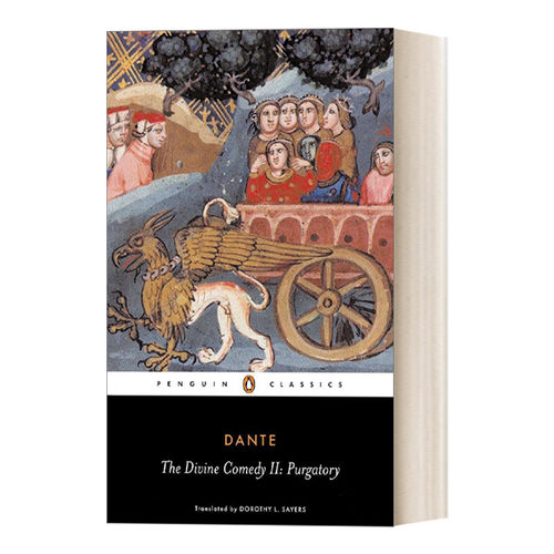 神曲2炼狱篇 但丁 英文原版 The Divine Comedy 企鹅黑经典 Penguin Black Classics 英文版 进口英语原版书籍