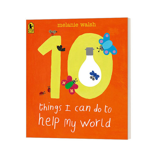 英文原版 10 Things I Can Do to Help My World 十件我能帮我们的地球做的事 吴敏兰绘本123 第90本 保护环境 英文版 进口书籍