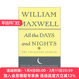 英文原版 All the Days and Nights 日日夜夜 短篇小说集 妈妈走的那一年作者William Maxwell 英文版 进口英语原版书籍