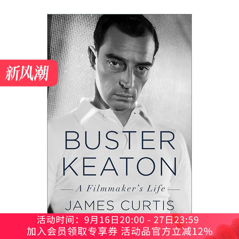 英文原版 Buster Keaton A Filmmaker's Life 巴斯特·基顿 电影制作人的一生 精装 电影导演传记小说 英文版 进口英语原版书籍