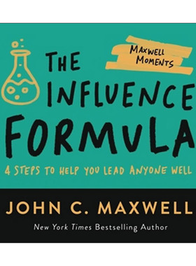 英文原版 The Influence Formula 影响公式 4步帮助你领导好他人 约翰·麦克斯韦尔 英文版 进口英语原版书籍