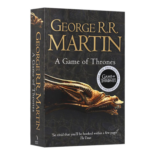 华研原版 冰与火之歌1 权力的游戏 英文原版 A Game of Thrones 美剧小说 乔治马丁 George Martin 英文版 进口英语书籍