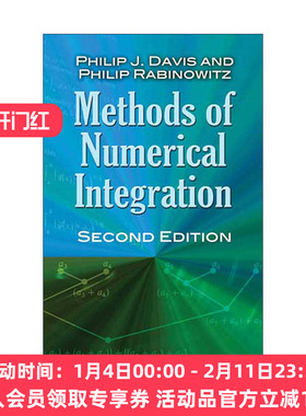 英文原版 Methods of Numerical Integration 数值积分方法 第二版 数学经验作者Philip J. Davis 英文版 进口英语原版书籍