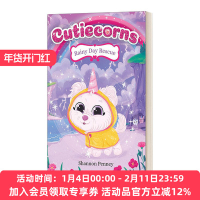英文原版 Cutiecorns 3 Rainy Day Rescue 可爱独角兽3 英文版 进口英语原版书籍