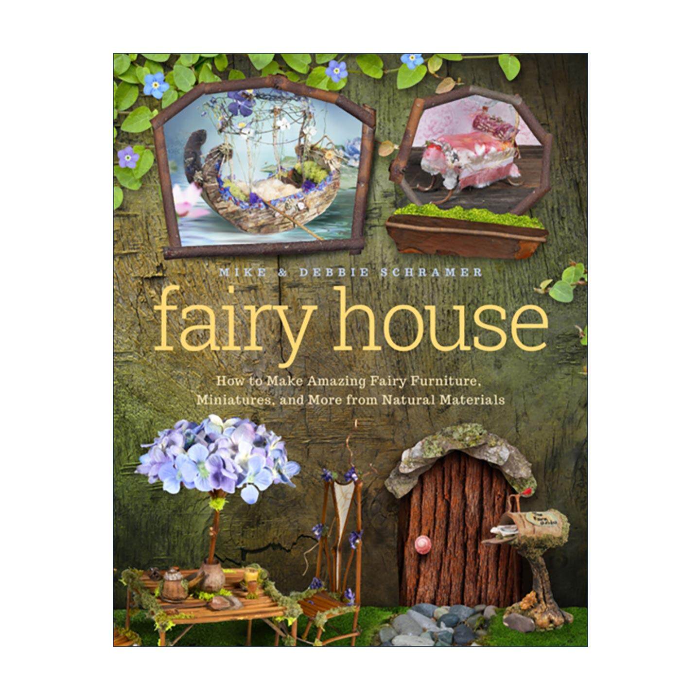 英文原版 Fairy House 童话之屋 如何用天然材料制作神奇家具 微缩模型 手工制作实用指南 英文版 进口英语原版书籍