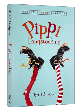 华研原版 长袜子皮皮 英文原版 Pippi Longstocking 长袜皮皮系列 国际安徒生奖 英文版美国校园小说 8-12岁儿童章节书 进口书籍
