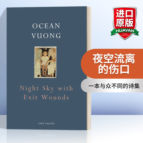 英文原版夜空流离的伤口