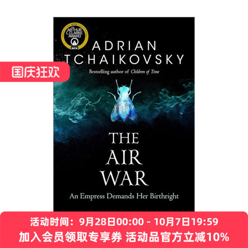 英文原版 The Air War 空中战争 奇幻小说 雨果奖得主Adrian Tchaikovsky 昆虫帝国系列Shadows of the Apt 英文版 进口英语原版书