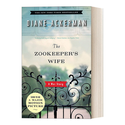 动物管理员的妻子 英文原版 The Zookeeper's Wife 动物园长的夫人 电影小说 黛安娜·阿克曼 英文版 进口英语原版书籍