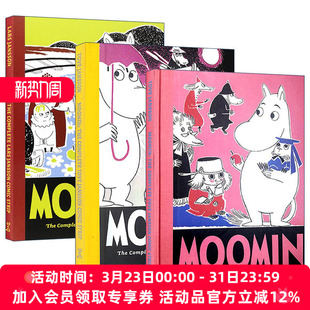 收藏 英文原版 The Book 姆明谷漫画4 Tove 精装 英文版 Strip Moomin Comic Jansson 书籍 进口英语原版 Complete 6册