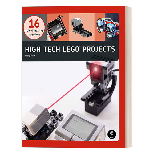 高科技乐高项目 英文原版 High-Tech LEGO Projects 16项打破常规的发明 学习创造性 无组件 Grady Koch 英文版 进口英语原版书籍