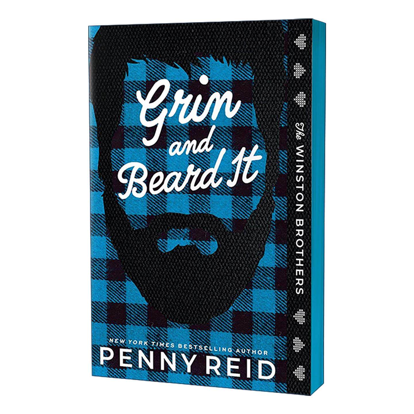 英文原版 Grin and Beard It Winston Brothers 02 露齿笑 温斯顿兄弟系列2 豪华版 浪漫喜剧 英文版 进口英语原版书籍