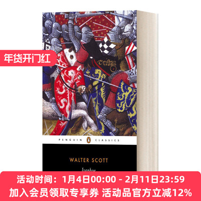 英文原版 Ivanhoe 艾凡赫劫后英雄传 英文版 进口英语原版书籍