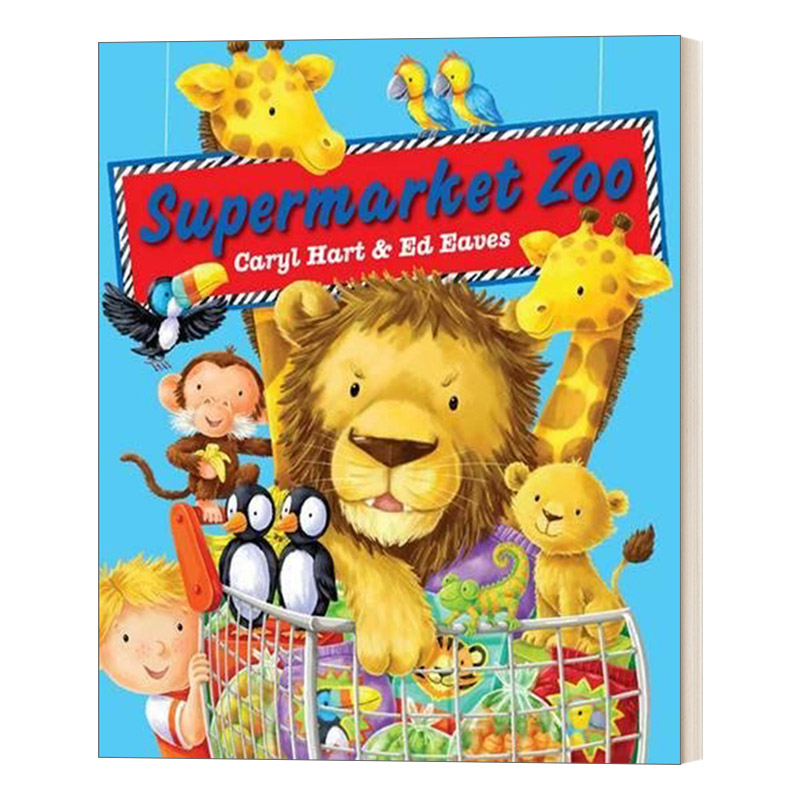 英文原版 Supermarket Zoo 超市动物园 英文版 进口英语原版书籍