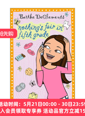 英文原版 Nothing's Fair in Fifth Grade 五年级什么都不公平 儿童校园欺凌主题小说 Barthe DeClements 英文版进口英语原版书籍