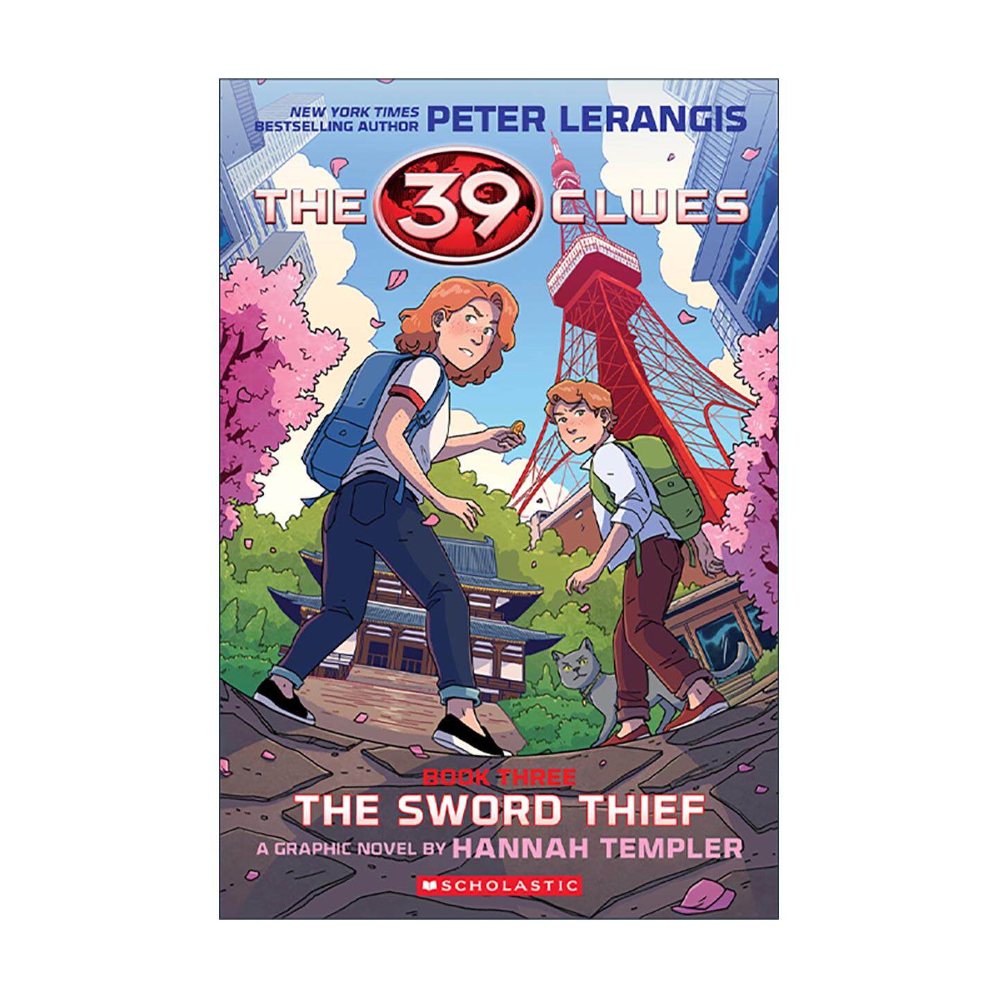 英文原版 The Sword Thief 39条线索漫画版卷三 侦探推理类小说 英文版 进口英语原版书籍