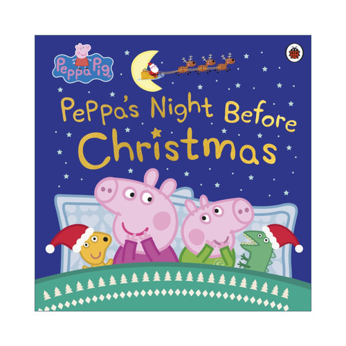 英文原版 小猪佩奇绘本 圣诞节前夜 Peppa Pig Peppa's Night Before Christmas 英文版 进口英语原版书籍