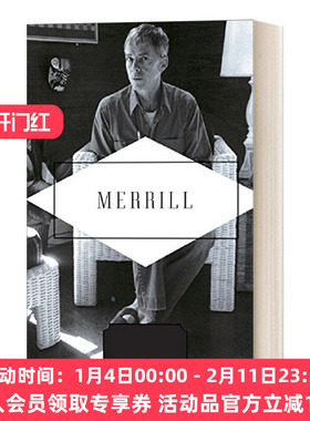 英文原版 James Merrill Poems 詹姆斯·梅里尔诗选 Everyman精装收藏版 口袋诗歌系列 口袋诗歌系列 英文版 进口英语原版书籍