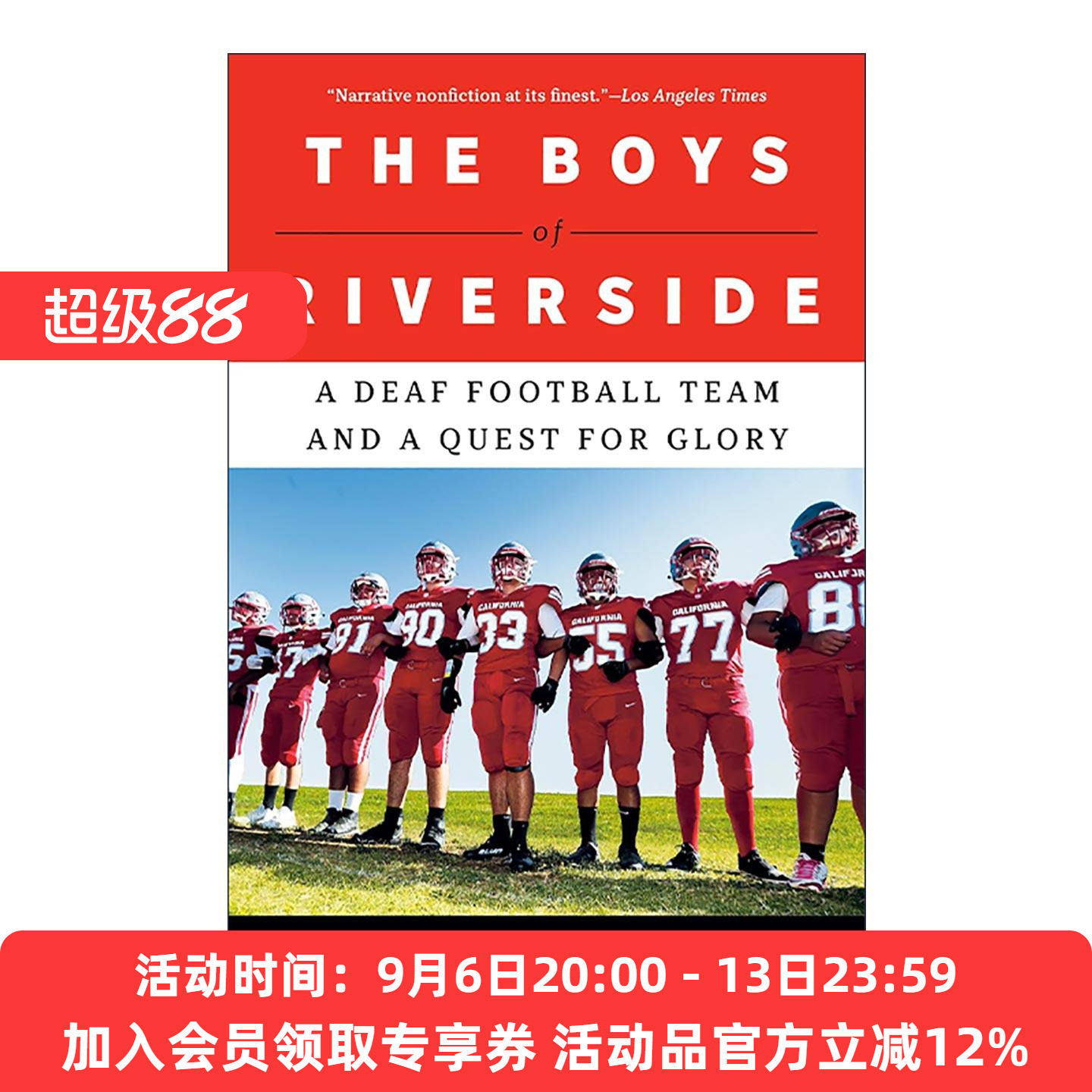英文原版 The Boys of Riverside 河滨男孩 聋人橄榄球队和对荣耀的追求 Thomas Fuller 英文版 进口英语原版书籍