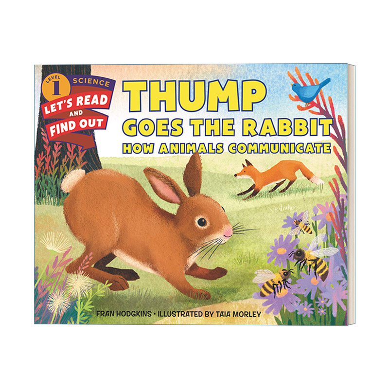 英文原版 Let's Read and Find Out 1 Thump Goes the Rabbit 自然科学启蒙阅读与发现L1 动物们怎么交流 英文版 进口英语原版书籍