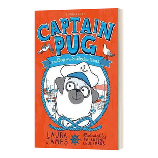 Captain 进口英语原版 Pug 英文版 书籍 队长哈巴狗 英文原版