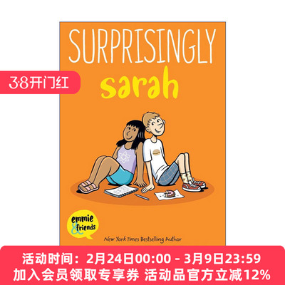 英文原版 Surprisingly Sarah 埃米和朋友们系列 令人惊喜的萨拉 中学冒险故事 英文版 进口英语原版书籍