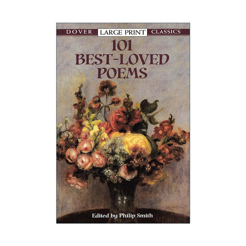 英文原版 101 Best-Loved Poems 101首深受喜爱的诗歌 Philip Smith 莎士比亚 叶芝 雪莱英文版 进口英语原版书籍