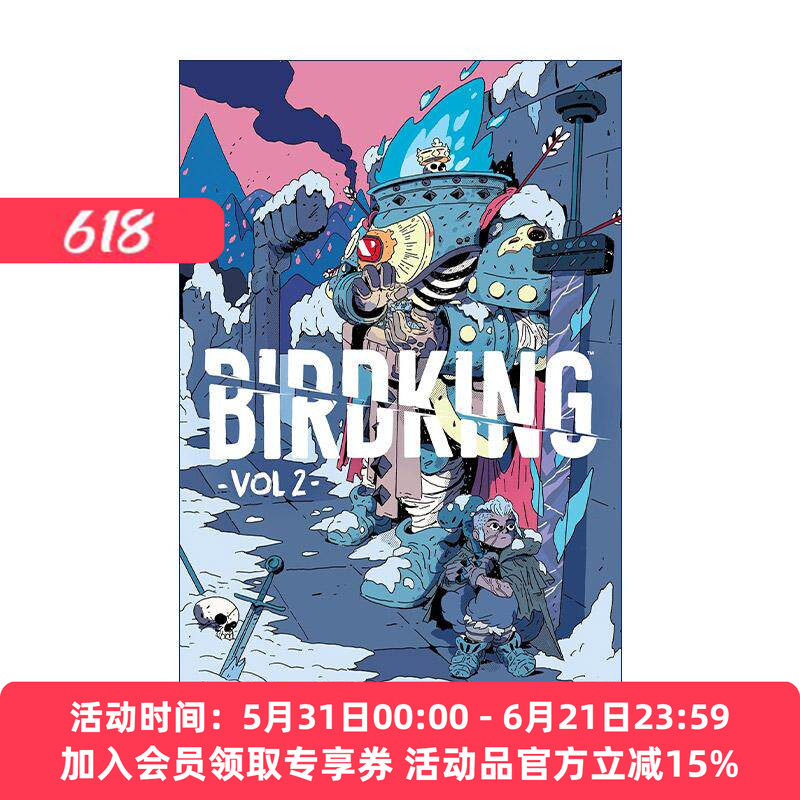 英文原版 Birdking Volume 2 鸟之王 卷二 黑马漫画 奇幻冒险 Daniel Freedman 英文版 进口英语原版书籍