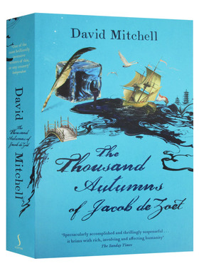 英文原版小说The Thousand Autumns of Jacob De Zoet雅各布的一千个秋天云图作者大卫米切尔进口英语原版书 雅各布·德佐特的千秋