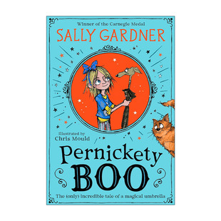英文原版 Pernickety Boo 希尔薇与魔法雨伞 莎莉·加德纳 精装插画儿童小说 卡内基获奖作家 英文版 进口英语原版书籍