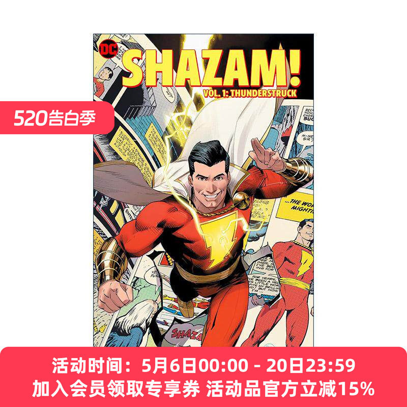 英文原版 Shazam! Vol.1 Meet the Captain 沙赞 卷一 见到队长 DC漫画 Mark Waid 英文版 进口英语原版书籍