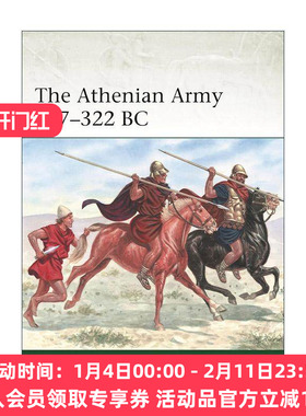 英文原版 The Athenian Army 507–322 BC 雅典军队 军事精锐系列 英文版 进口英语原版书籍