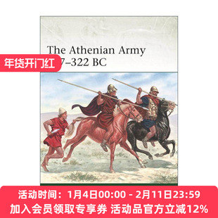 英文原版 The Athenian Army 507–322 BC 雅典军队 军事精锐系列 英文版 进口英语原版书籍